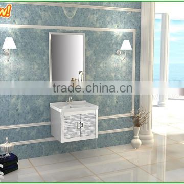 China new arrival #304 stainless steel bathroom vanity cabinets
