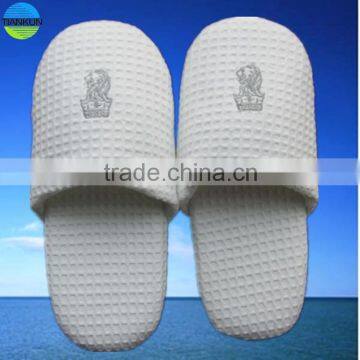 cotton waffle sponge slipper