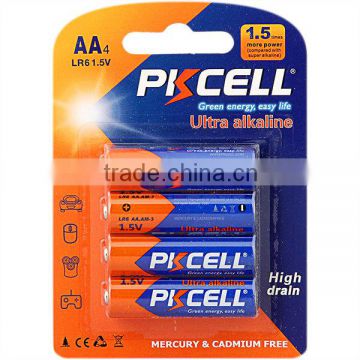 AA LR6 2/4pcs Blister card Alkaline Batteries