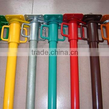 Q 235 painted/galvanized scaffold adjustable steel prop for construction