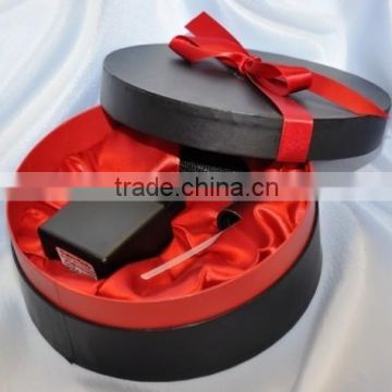 Luxury round perfume packaging box,perfume box supplier