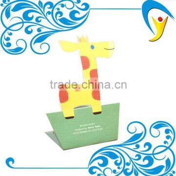 OEM high quality simple CMYK printing carton greeting card for children with competitive price