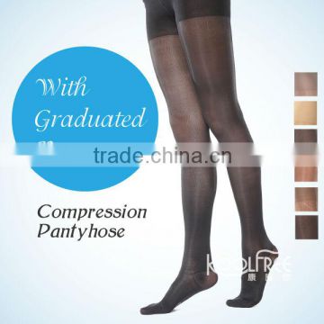 Medical Transparent Custom Compression Pantyhose Tights