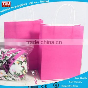 Customized Colorful Printed Standard Size Shopping paper Bag