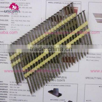 21degree plastic strip steel nail