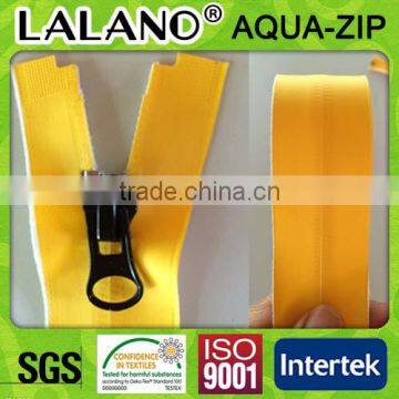 5# yellow decorative rain coats waterproof zipper