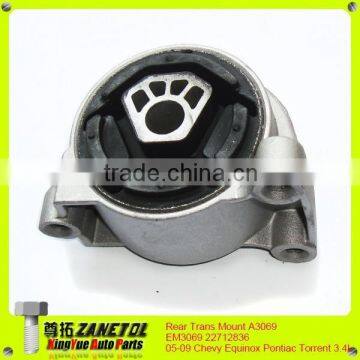 Auto Rear Transmission Trans Mount A3069 EM3069 22712836 Chevy Equinox 05-09 Pontiac Torrent 3.4L Chevrolet