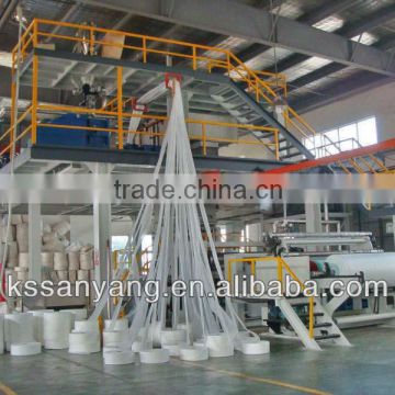 High quality 1.6m,2.4m,3.2m S/SS pp nonwoven fabric making machine