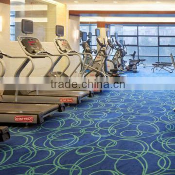Axminster hotel commercial grade Gym carpet