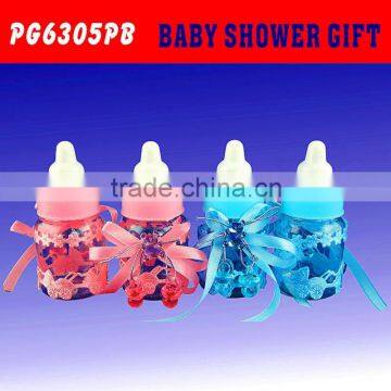 made in china 2016 new product baby plastic nursing bottle with bowknot