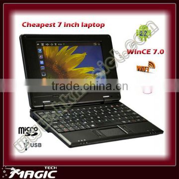 Chinese 7 inch android WSVGA wide-screen super cheap laptops