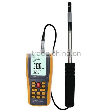 GM8903, digital hot wind anemometer, wind speed meter