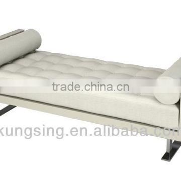 white leather chaise lounge sofa chair
