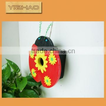 YZ-wb0001made in China high quality wooden decorated bird house