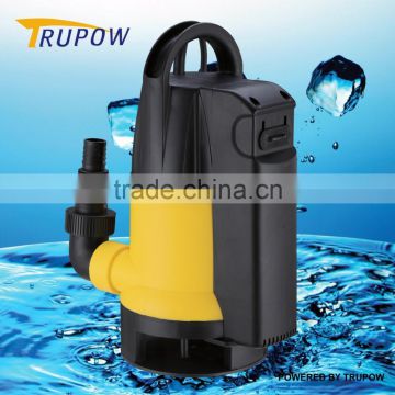 Sewage water pump with flow switch