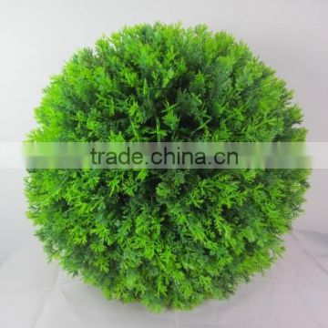 Plastic Artificial boxwood ball for home decoration