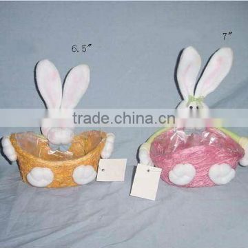 rabbit basket sisal