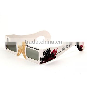 Different color virtual reality glasses for 3d film and 3d games