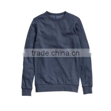 Hot selling Man Basic CVC fabric fleece sweatshirts,micro fleece sweatshirts