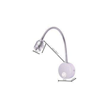 LZ030B 3W LED reading light led wall light hotel light bedside lamp