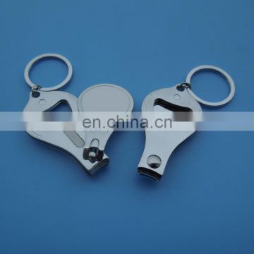 Custom Sublimation Nail Scissor Clipper Bottle Opener Keychain
