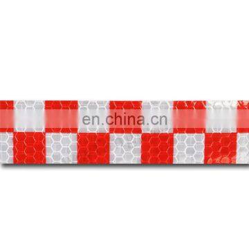 Customs Honeycomb Reflective Banner Vinyl Material Rolls For Road Side