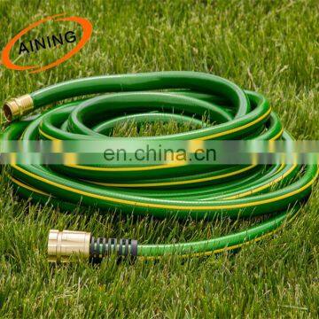 pvc green garden hose /soft water hose green /garden watering hose