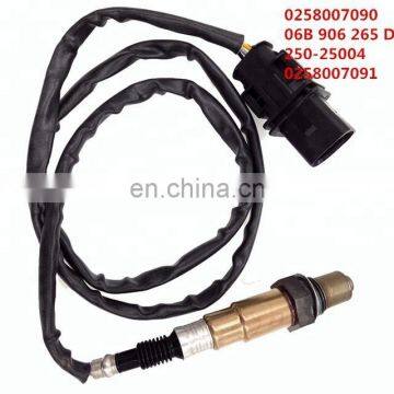 Dependable perform Oxygen Sensor OEM 0258007090 06B 906 265 D 250-25004 0258007091