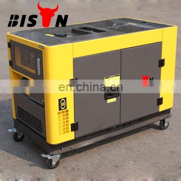 BISON China Taizhou 10kva Easy Moving German Diesel Generator 10 kw Generator