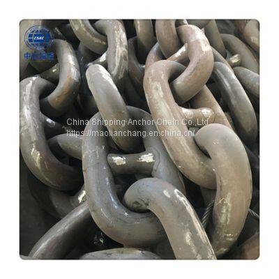 111MM GRADE 3 U3 Q3 NV3 K3 AM3 Stud Link Anchor Chain With NK BV KR---China shipping anchor chain