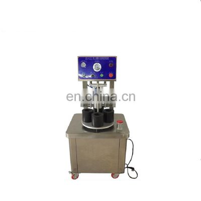 Semi automatic Vacuum can sealing machine For Glass Bottle