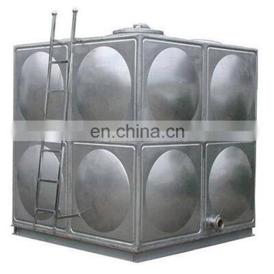 SS304 Cheap 40m3 stainless steel water tank for sale