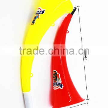 Hot Sale Plastic Kudu Horn/Vuvuzela Soccer Horns