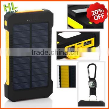 Handy power bank solar charger for iphone4/4s/5/5s/5c