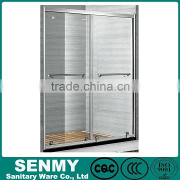 China supplier sliding shower door roller,aluminium sliding doors shower screen for bath tub