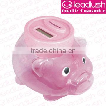 Money Jar,Pig Money Jar with Count Coin Function