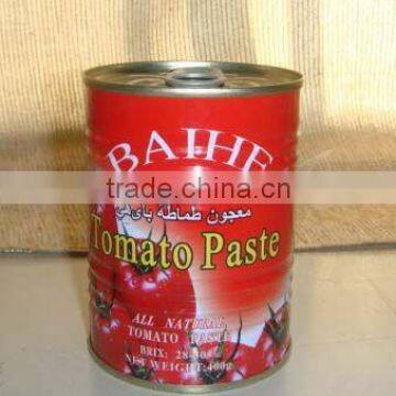 425g cold break tomato paste to tomato sauce and tomato puree