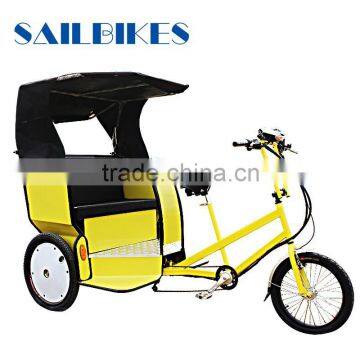 Electric Drive Pedicab Rickshaw with Pedal Sensor