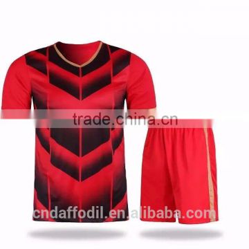 Customized football jersey soccer wear with sublimation
