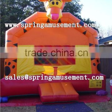 High quality and cheap inflatable Tigger bouncy castle, inflatable toys SP-AB018