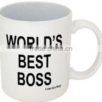 Competitive price for 11 OZ white mug promotional mug,mom dad gift mug promotion                        
                                                Quality Choice