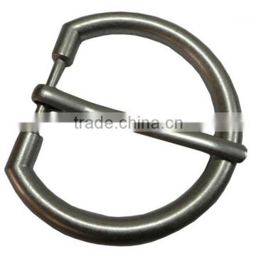Zinc alloy Round Reversible belt buckle