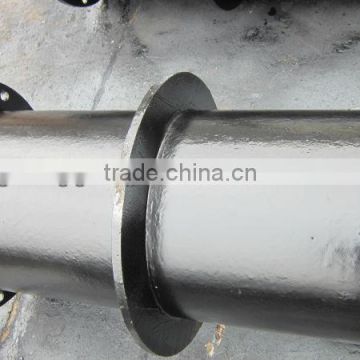 Flanged pipe