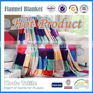 Hot Selling Printed Flannel Blanket/Wholesale Rachel Blanket/Throw Blanket