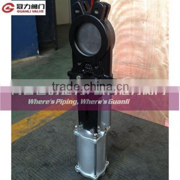 Cast Iron Pneumatic Actuated Knife Gate Valves Price