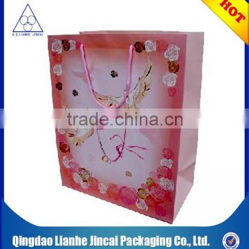 economic packaging custom kraft paper hand bag