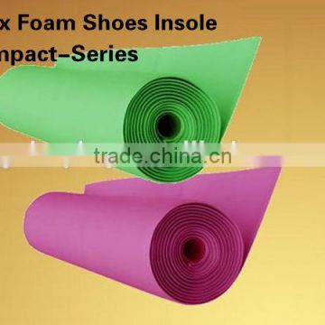 2014 The newest high quality with best elastic latex shoe insole material sheets