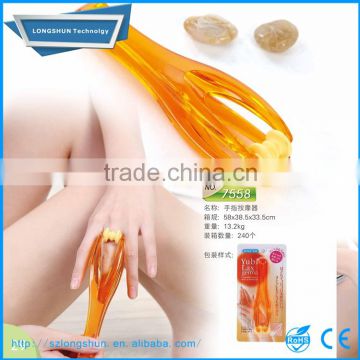 2016 New Products Personal finger Massager roller, Hand held Plastic finger Massager                        
                                                Quality Choice