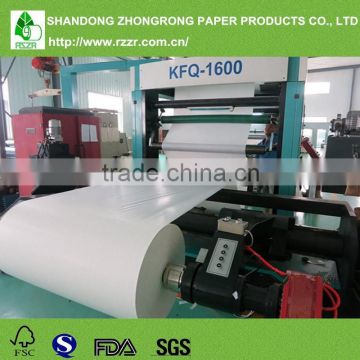 Cheaper polycoated kraft paper with high quality