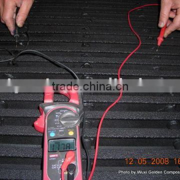 FRP Conductive grating, with corrosion resistance